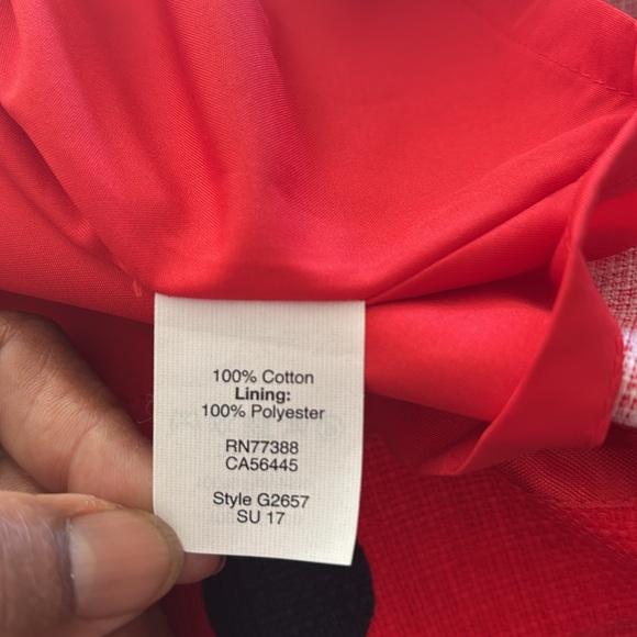 J. Crew Red and Black polka dotted Sheath Mini Dress - Picture 7 of 8